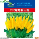 Agrova Chiltepin Yellow Pepper Chilli Seeds 038