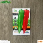 Agrova Long Capsicum Peppers Seeds China 039
