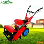 Multifunctional gasoline lawn mower, rotary tillage ditch four-wheel drive orchard wasteland loosening micro-tiller