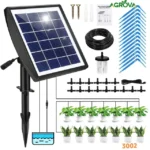 Smart Solar Automatic Drip Irrigation System Kit Agrova 3002