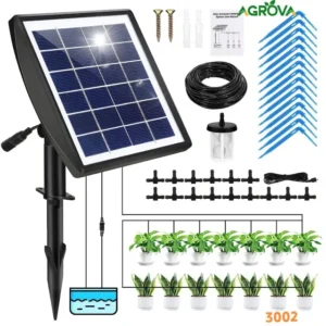 Smart Solar Automatic Drip Irrigation System Kit Agrova 3002