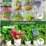 Split Design Solar Automatic Drip Irrigation System Kit - Image 5