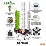 Vertical Hydroponic system 12 layer 48 holes Hy-6012 - Image 2
