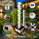 Vertical Hydroponic system 12 layer 48 holes Hy-6012 - Image 3