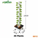 Vertical Hydroponic system 10 layer 45holes holes Hy-6013 - Image 4