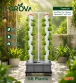 Vertical Hydroponic System 2 columns 56 Plant Hy-6017