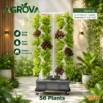 Vertical Hydroponic System 2 columns 56 Plant Hy-6017 - Image 3
