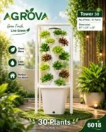 Vertical Hydroponic System With Growing Light 2 columns 30 Plant Hy-6018 - Image 3