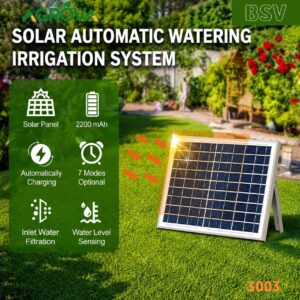 Pro Solar Automatic Drip Irrigation System Agrova 3003