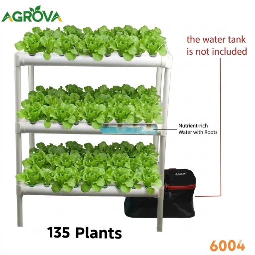 6004.1 Agrova NFT Hydroponic System 135 Holes 4 Rows Hy-6004 - Image 1