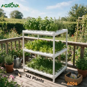 Agrova NFT Hydroponic System 162 Holes 4 Rows Hy-6006