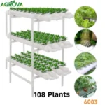 Agrova NFT Hydroponic System 108 Holes 4 Rows Hy-6003