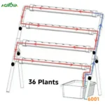 Agrova NFT Hydroponic system 36 holes 4 rows Hy-6001 - Image 5