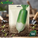 Can Size Green White Radish Seeds
