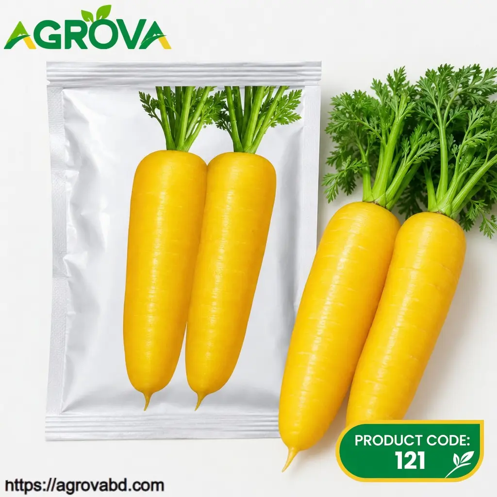 121 (2) Yellow Carrot Seeds - Image 1