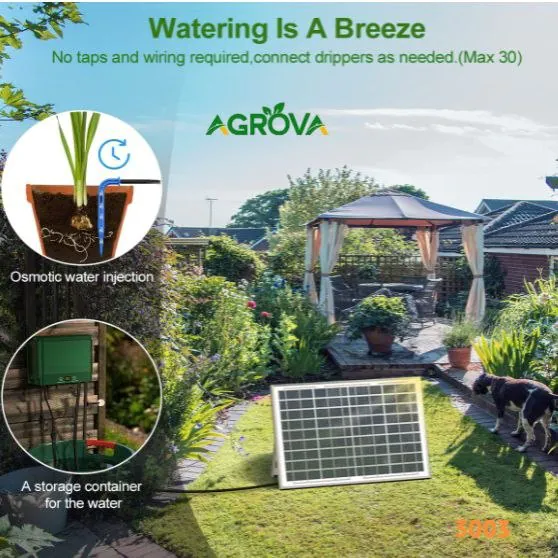 Pro Solar Automatic Drip Irrigation System Agrova 3003 - Image 3